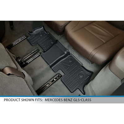 SMARTLINER Custom Fit Floor Liners For 2020-2024 Mercedes-Benz GLS-Class 6 Passenger With 2nd Row Bucket Seats