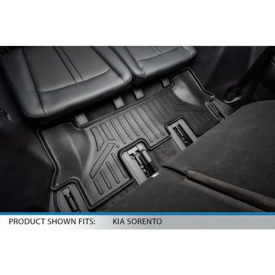 SMARTLINER Floor Liners for 2021-2026 Kia Sorento ((2nd Row Bench))