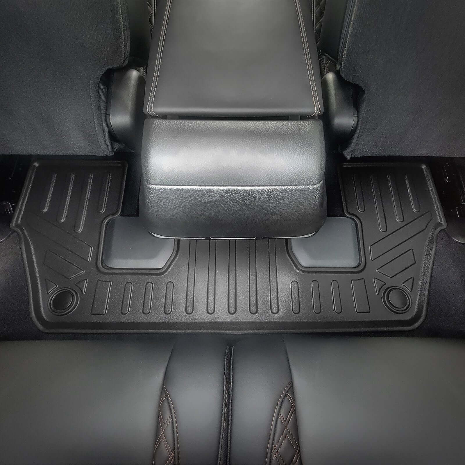 SMARTLINER Floor Liners for 2021-2026 Jeep Grand Cherokee L w/ 2nd Row Bucket Seats and center console (No subwoofer)