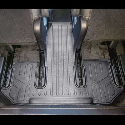 SMARTLINER Custom Fit Floor Liners For 2024-2025 Mazda CX-90 Plug-In Hybrid (Only Fits 2nd Row Bucket Seats With Center Console)