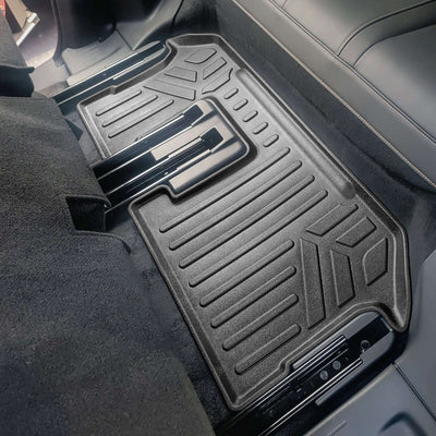 SMARTLINER Custom Fit Floor Liners For 2024-2025 Mazda CX-90 Plug-In Hybrid (Only Fits 2nd Row Bucket Seats With Center Console)