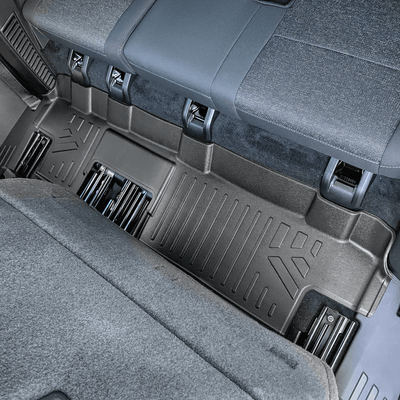 SMARTLINER Floor Liners for 2024-2026 GMC Acadia/Chevrolet Traverse/Buick Enclave (2nd Row Bucket)