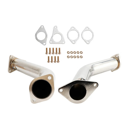 SPDZ1 16-23 Infiniti Q50 Q60 3.0T Twin Turbo Lower Downpipes VR30DDTT Q50 Q60 VR30