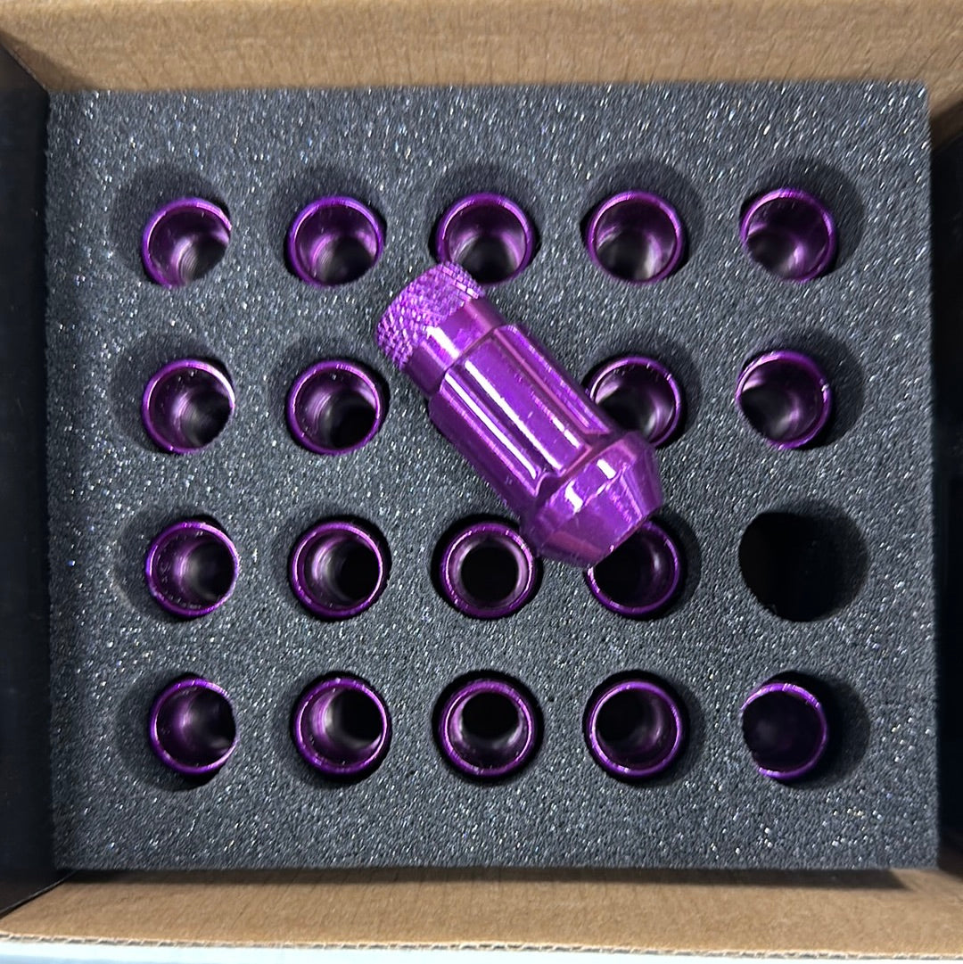 NNR type-D lug nuts 12x1.5 purple      NNR-LN-RDS1215PR