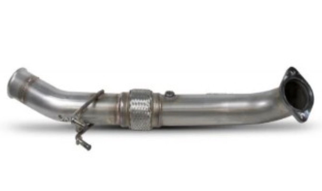 SPDZ1 3” performance downpipe 2016+ Ford Focus RS no Catted (Pre-Order Item)