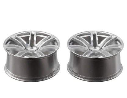 Set of Forged Audi "RS Twin-Spoke" Style Wheels