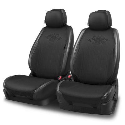 Protex Plus Front Row Seat Covers Set Black