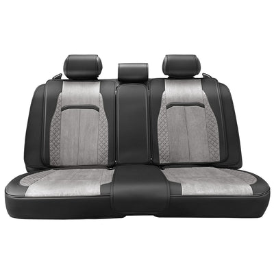 Voris Style Full Set Seat Covers - Black/Grey