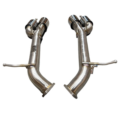 High Flow Straight Axle Back Exhaust for Toyota Camry XLE LE SE 18-24 2.5L 3.5L