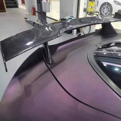 MSO Style Dry Carbon Fiber Rear Spoiler Wing for McLaren GT