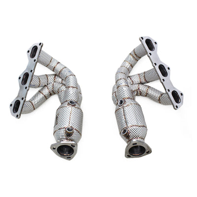 Catted Exhaust Manifold for Porsche Boxster Cayman 987 987.2