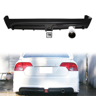 2006-2011 Honda Civic Rear Bmuper Lip LED 3RD Brake Light Muffler Tip