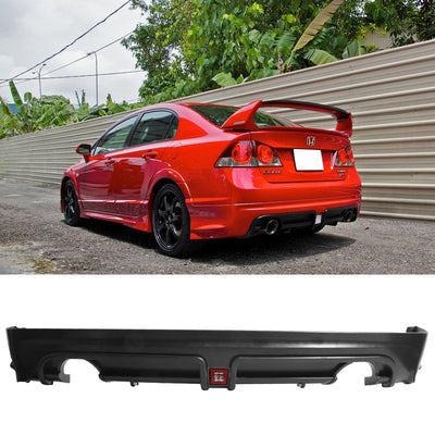 2006-2011 Honda Civic Mugen RR Style Red 3rd Brake Light Rear Diffuser