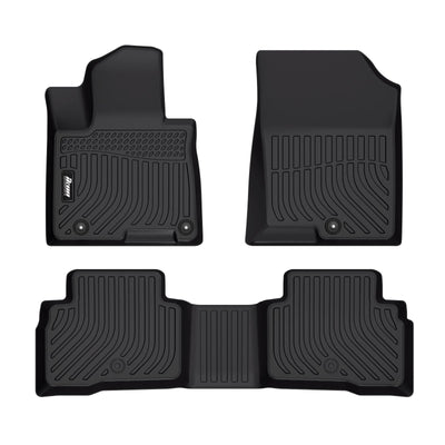 2022-2024 Hyundai Tucson Hybrid 3D Black Floor Mats + Trunk Mat TPE