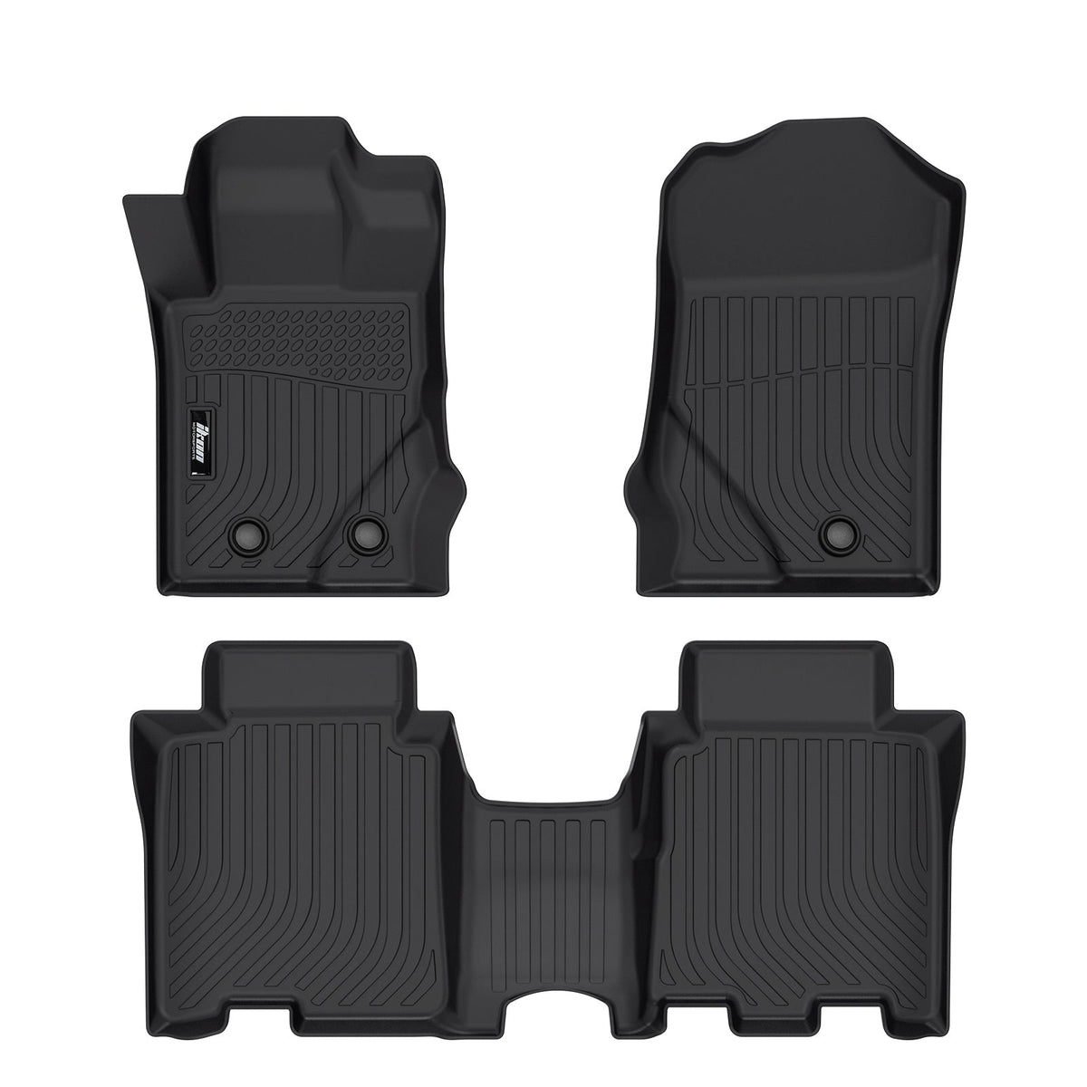 2021-2025 Ford Bronco 4DR All Weather TPE 3D Floor Mat 3PC + Trunk Mat