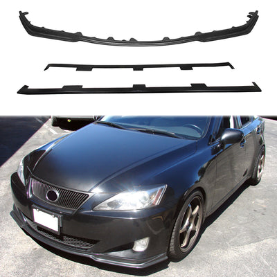 Side Skirts & Front Lip ForÂ 2006-2008 Lexus IS250 IS350 JDM PM Style