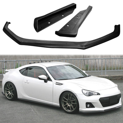 Corner Aprons & Front Lip For 2013-2016 Subaru BRZ PU GT JDM CS Style