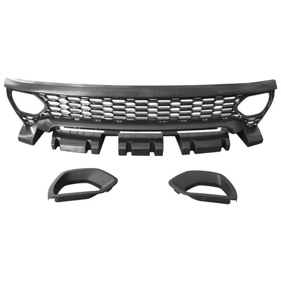 2015-2023 Dodge Charger Rear & Front Bumper + Pink Lip Diffuser PP