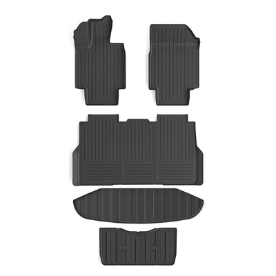 2023-2024 Tesla Cybertruck Front Rear Storage Mats TPE Floor Liners