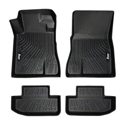 2015-2023 Ford Mustang 3D Floor Mats All Weather Trunk Carpets TPE