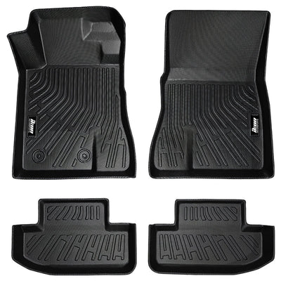 2015-2023 Ford Mustang 3D Floor Mats All Weather Trunk Carpets TPE