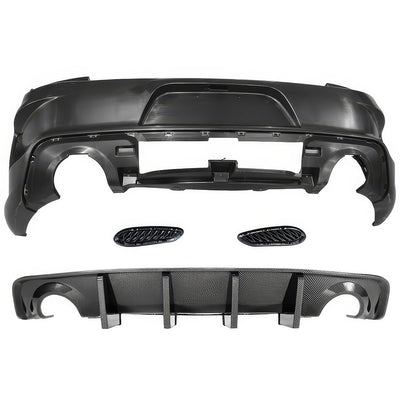 2015-2023 Dodge Charger Widebody Whole Bumper Kits Diffuser LED PP