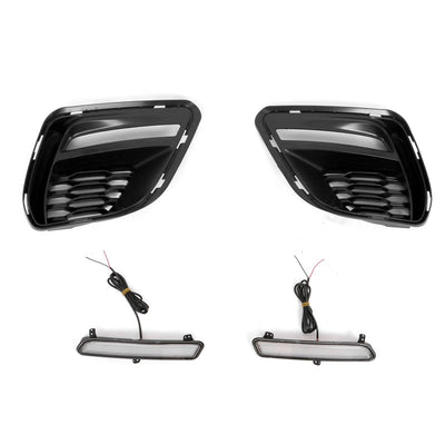 2015-2023 Dodge Charger Front Bumper & Grille Sedan Widebody LED PP