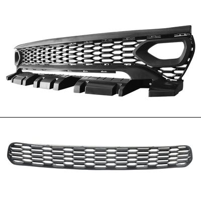 2015-2023 Dodge Charger Widebody SRT Unpainted Front Rear LED Bumpers