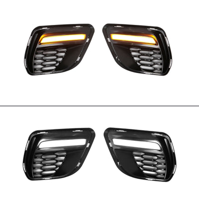 2015-2023 Dodge Charger Widebody SRT LED Front Bumper Pink Lip PP