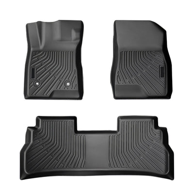 2024-2025 Chevrolet Trax 3D TPE Floor Mat& Trunk Mat& Backrest Mats