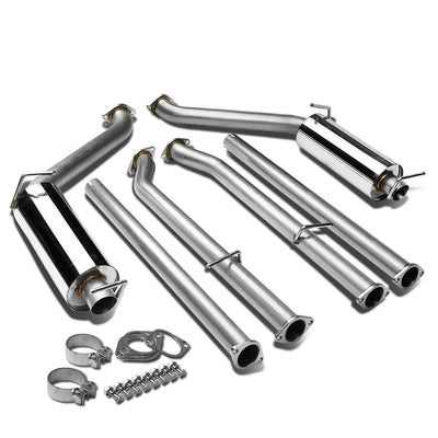 2011-2014 Dodge Charger 3.6L V6 Dual Tip Catback Exhaust - Stainless Steel