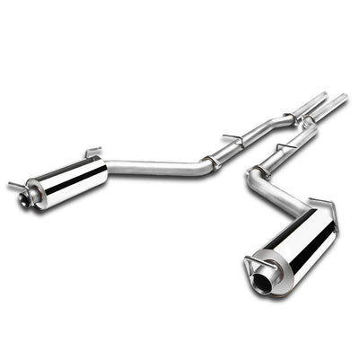 2011-2014 Dodge Charger 3.6L V6 Dual Tip Catback Exhaust - Stainless Steel