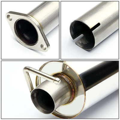 2011-2014 Dodge Charger 3.6L V6 Dual Tip Catback Exhaust - Stainless Steel