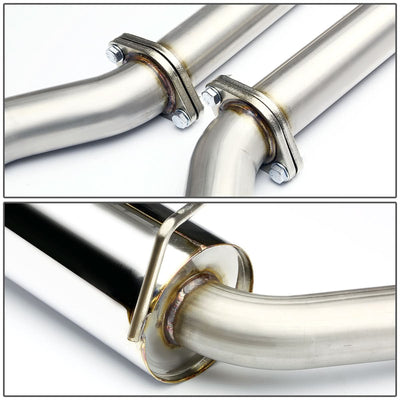 2011-2014 Dodge Charger 3.6L V6 Dual Tip Catback Exhaust - Stainless Steel