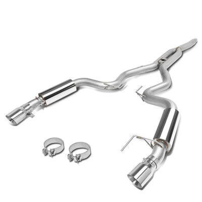 2015-2017 Ford Mustang 2.3L Turbo Catback Exhaust Stainless Steel
