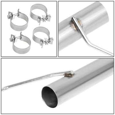 2015-2017 Ford Mustang 2.3L EcoBoost Axleback Exhaust Stainless Steel