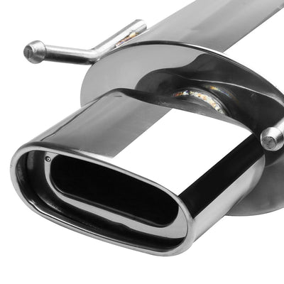2007-2011 Toyota Camry Catback Exhaust System Stainless Steel