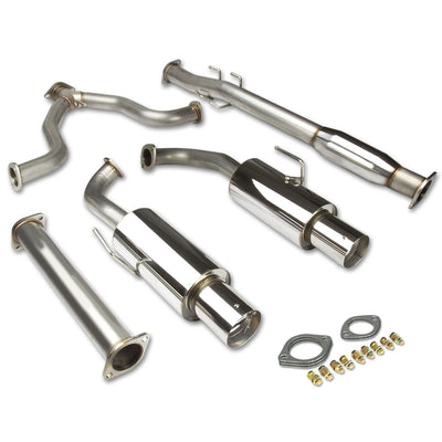 2007-2012 Nissan Altima Sedan Catback Exhaust Dual Tip Stainless Steel