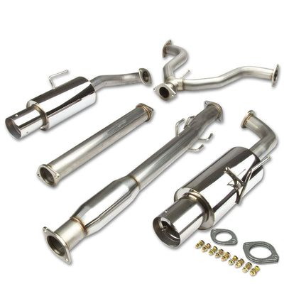 2007-2012 Nissan Altima Sedan Catback Exhaust Dual Tip Stainless Steel