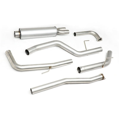 2007-2015 Nissan Titan Single Tip Catback Exhaust Stainless Steel