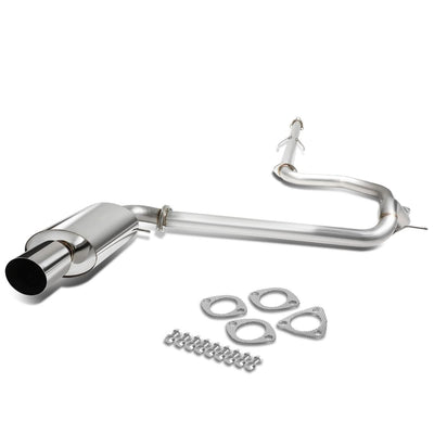 88-91 Honda Civic 4-Door OEM Style Catback Exhaust Stainless Steel