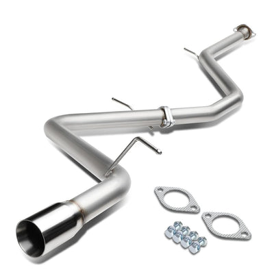 2016-2017 Toyota Corolla IM Catback Exhaust Single Tip Stainless Steel