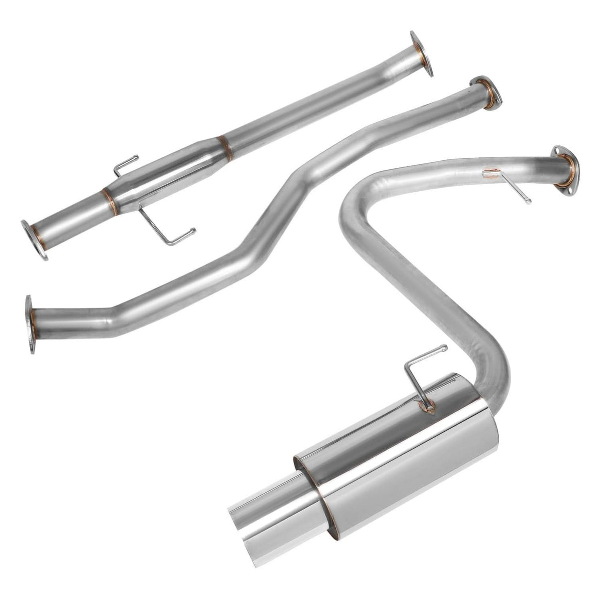 2005-2010 Scion tC Catback Exhaust System Single Tip Stainless Steel