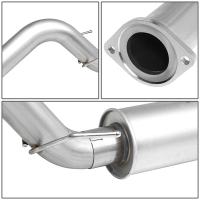 2016-2018 Toyota Tacoma 3.5L Single Tip Catback Exhaust Stainless Steel