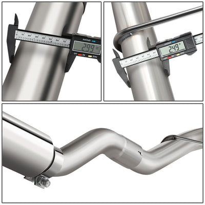2004-2008 Ford F-150 / Lincoln Mark LT Catback Exhaust System Stainless Steel