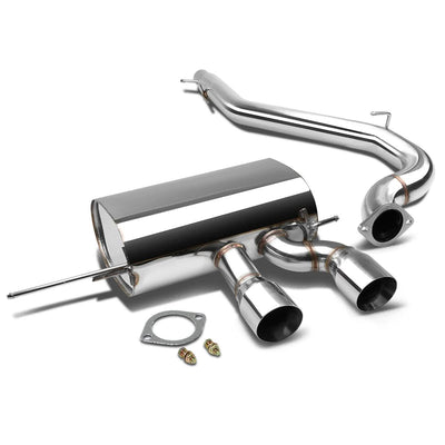 2012-2014 Volkswagen Golf R OE Style Catback Exhaust Dual Tip Stainless Steel