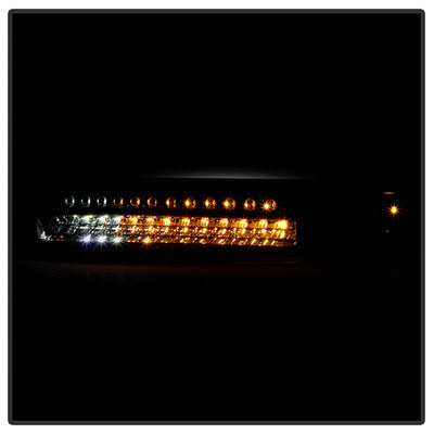 SPYDER Xtune Chevy Silverado 99-02 LED Amber Bumper Lights Black CBL-CS99-LED-BK 5014566