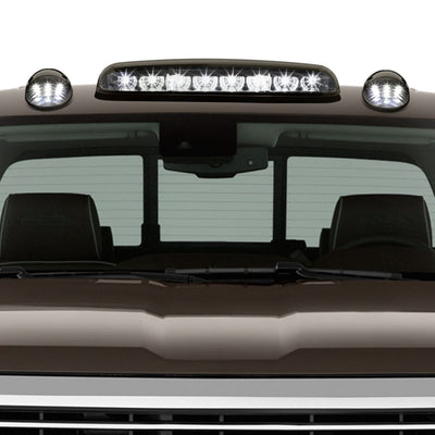 02-07 Chevrolet Silverado / GMC Sierra Smoke Cab Lights White LED