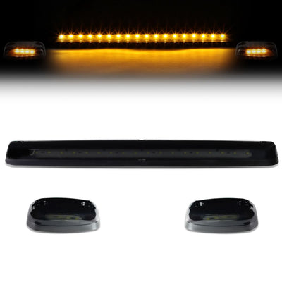 07-14 Chevrolet Silverado / GMC Sierra Smoke Housing Amber LED Cab Light
