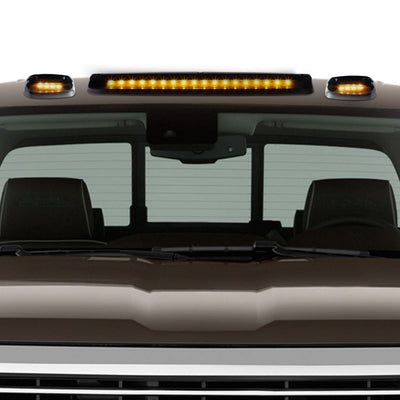 07-14 Chevrolet Silverado / GMC Sierra Smoke Housing Amber LED Cab Light
